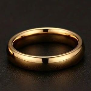 *Sold* NEW Titanium Steel Gold Wedding Band Size 13